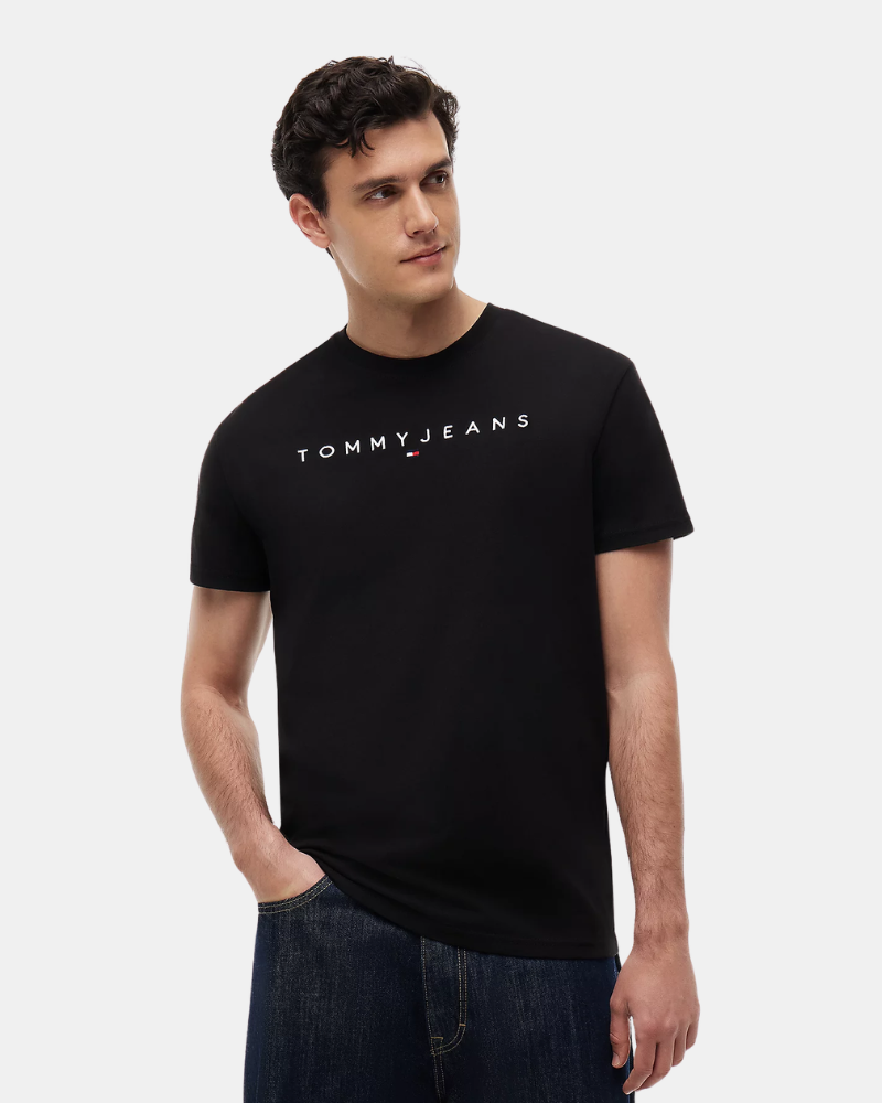 Camisetas Manga corta Hombre TOMMY HILFIGER Negro DM0DM20744BDS