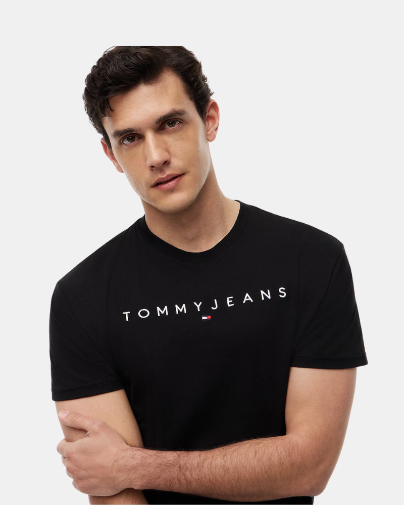 Camisetas Manga corta Hombre TOMMY HILFIGER Negro DM0DM20744BDS