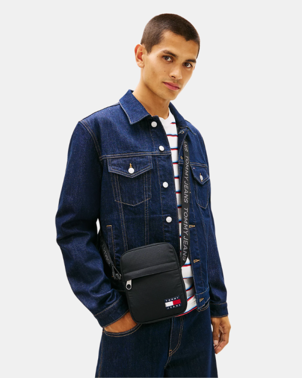 Bolsas para Homem TOMMY HILFIGER Preto AM0AM14211