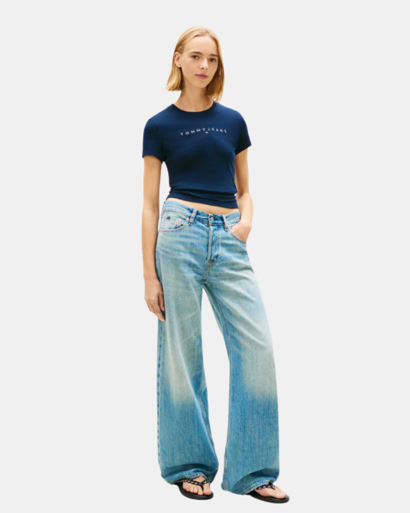Camisetas Manga corta Mujer TOMMY HILFIGER Azul DW0DW183980G0