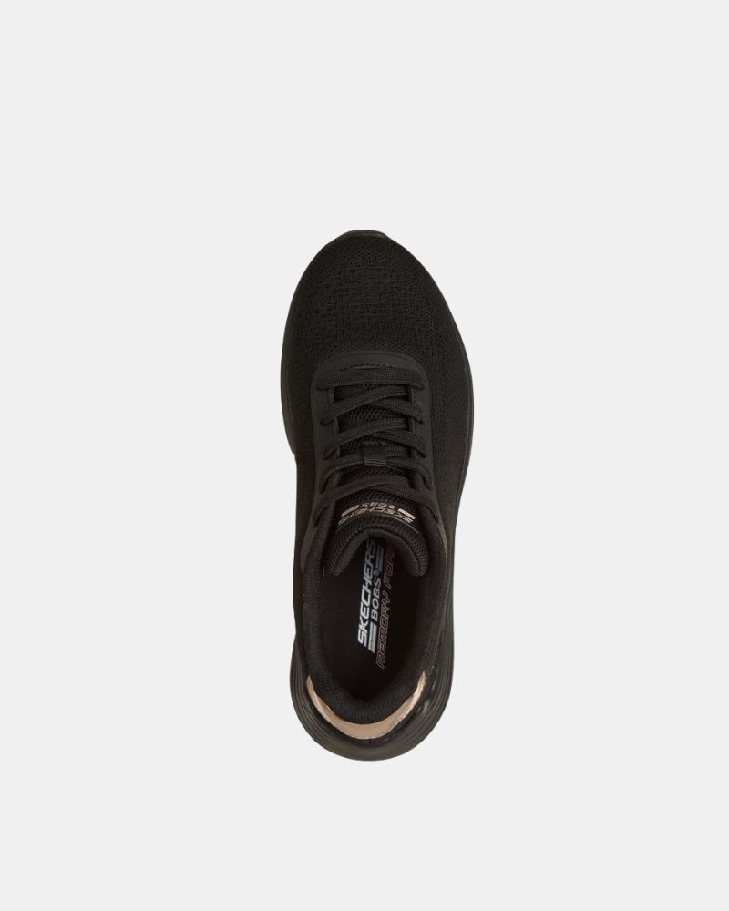 Ténis baixos para mulher SKECHERS preto 117679 BOBS SQUAD WAVES