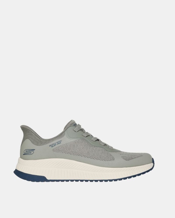 Ténis Baixos Homem SKECHERS Verde 118423 SLIP INS BOBS SPORT SQUAD CHAOS 4