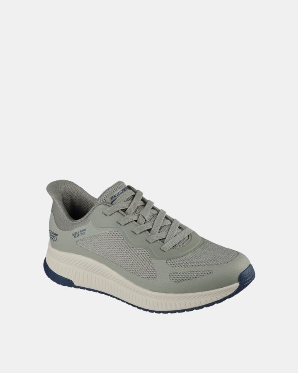 Ténis Baixos Homem SKECHERS Verde 118423 SLIP INS BOBS SPORT SQUAD CHAOS 4