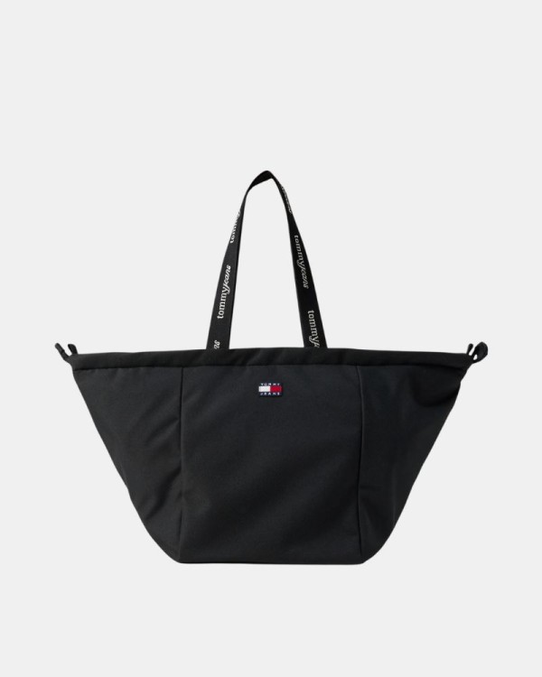 Bolsas shopper de mulher TOMMY HILFIGER pretas AW0AW18771BDS