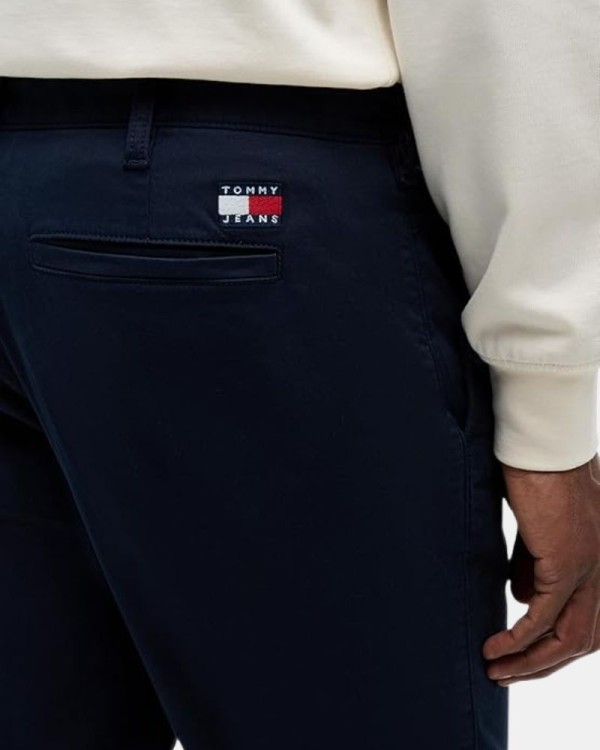 Calças compridas para homem TOMMY HILFIGER Azul DM0DM22404C1G