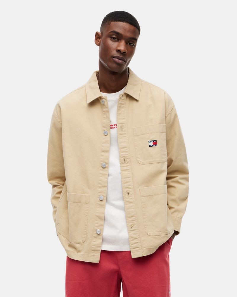 Camisas Manga larga Hombre TOMMY HILFIGER Beige DM0DM20236AB9