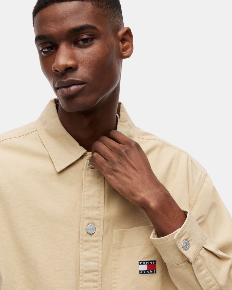 Camisas Manga larga Hombre TOMMY HILFIGER Beige DM0DM20236AB9