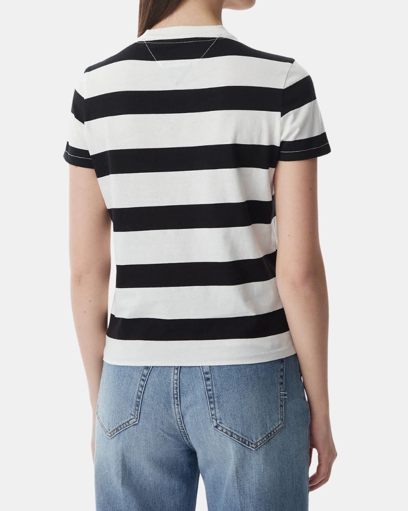 Camisetas de manga curta para mulher TOMMY HILFIGER Multicolor DW0DW238010AQ