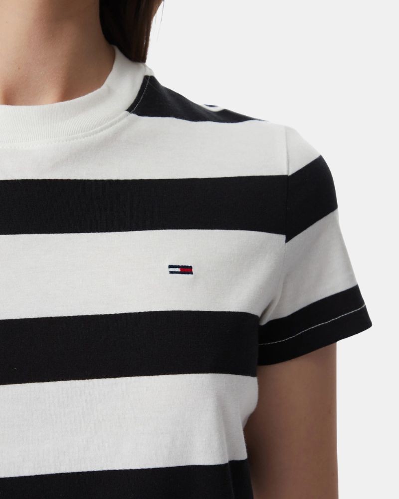 Camisetas de manga curta para mulher TOMMY HILFIGER Multicolor DW0DW238010AQ