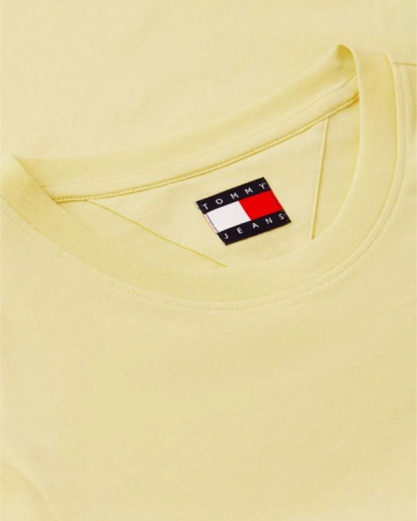 Camisetas Manga Curta Mulher TOMMY HILFIGER Amarelo DW0DW23479ZF0