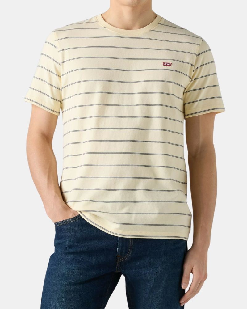 Camisetas Manga curta Homem LEVIS Bege A3117 0115 ORIGINAL