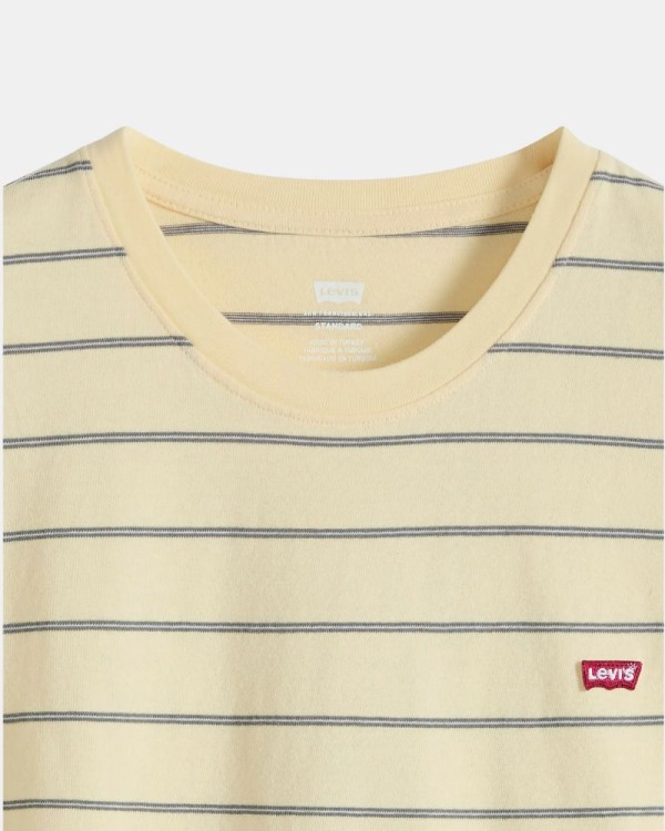 Camisetas Manga curta Homem LEVIS Bege A3117 0115 ORIGINAL