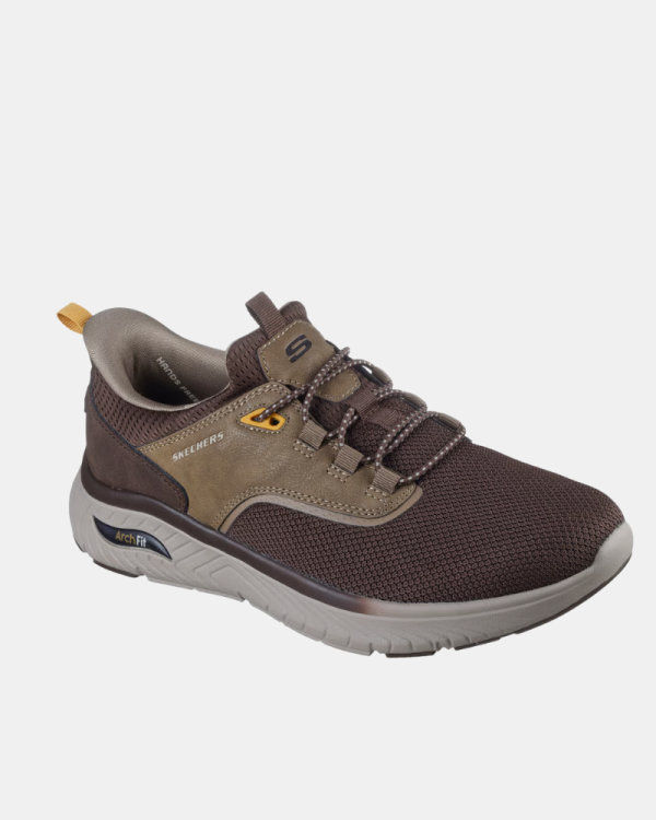 Zapatillas Fascitis plantar Hombre SKECHERS Verde 211190 SLIP INS RELAXED FIT ARCH FIT