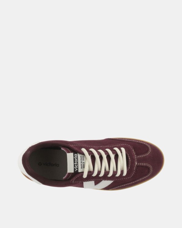 Zapatillas Bajas Mujer VICTORIA Burdeos 1126218