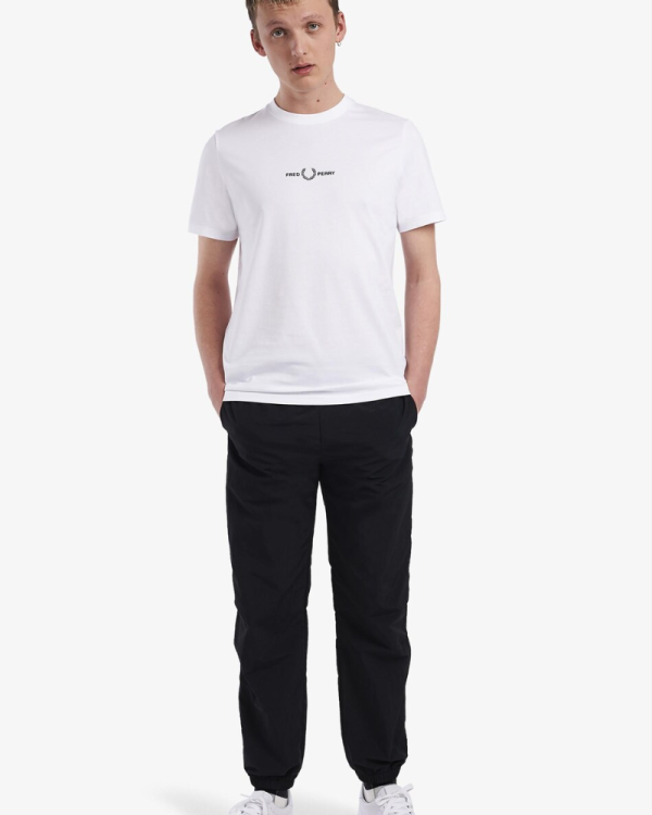 Camisetas de manga curta para homem FRED PERRY Branco M4580