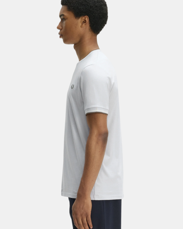 T-shirts de manga curta para homem FRED PERRY Azul M1588