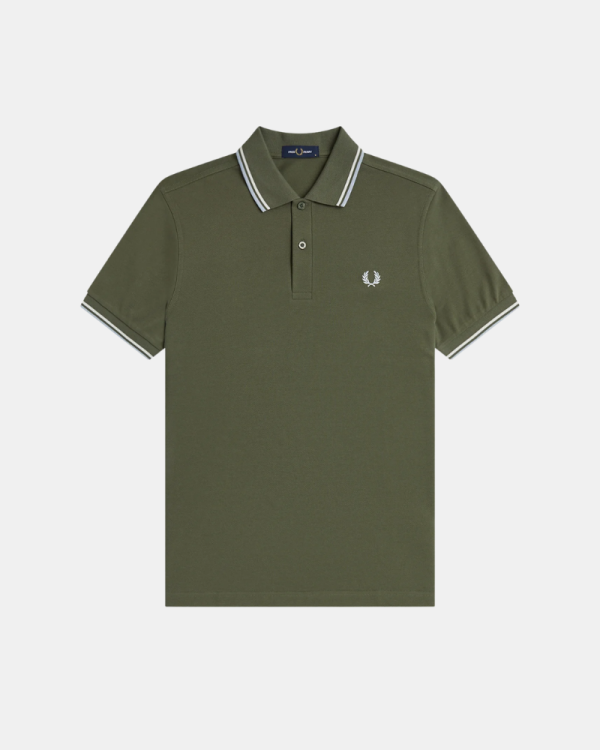 Camisetas de manga curta Homem FRED PERRY Verde M3600