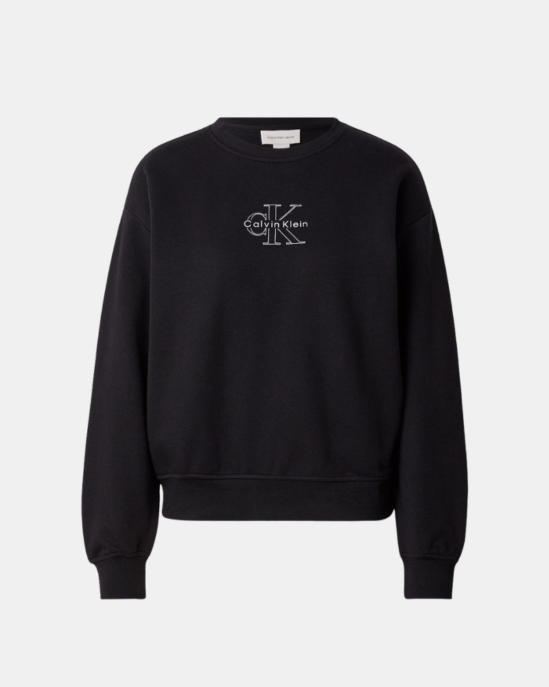 Sudaderas Sin capucha Mujer CALVIN KLEIN Negro LV047F838G