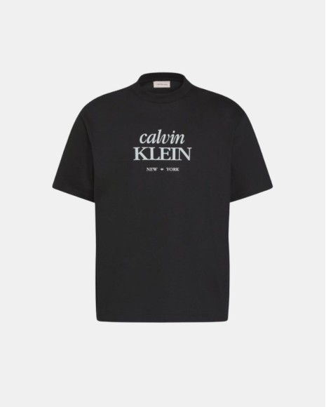 Camisetas Manga curta Homem CALVIN KLEIN Preto LV04RF818G