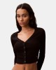 Camisetas Manga larga Mujer CALVIN KLEIN Negro LV047C204G