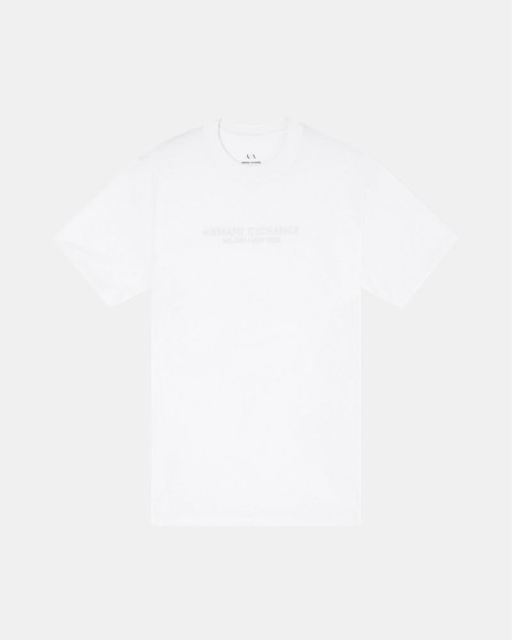 Camisetas de manga curta para homem ARMANI EXCHANGE Branco XM001280 AF10361
