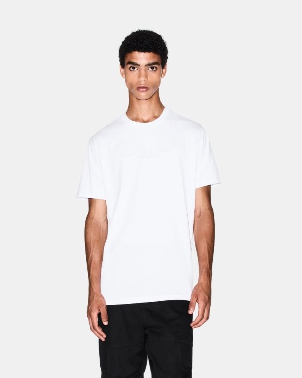 Camisetas de manga curta para homem ARMANI EXCHANGE Branco XM001280 AF10361