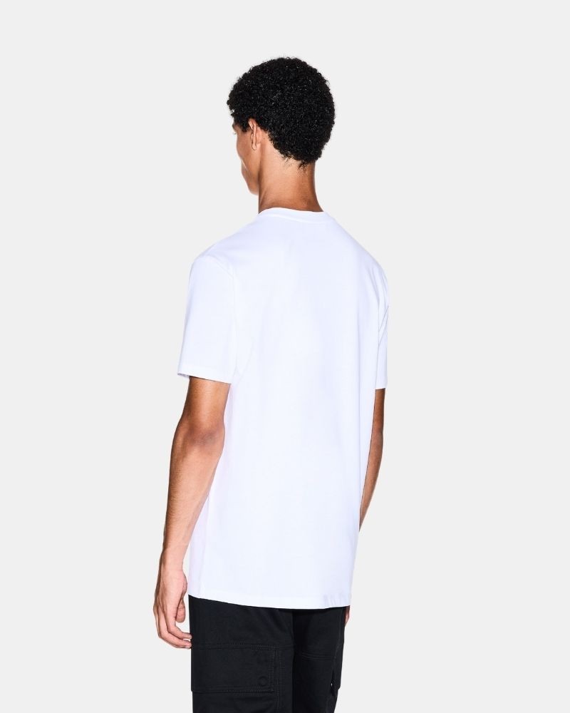 Camisetas de manga curta para homem ARMANI EXCHANGE Branco XM001280 AF10361