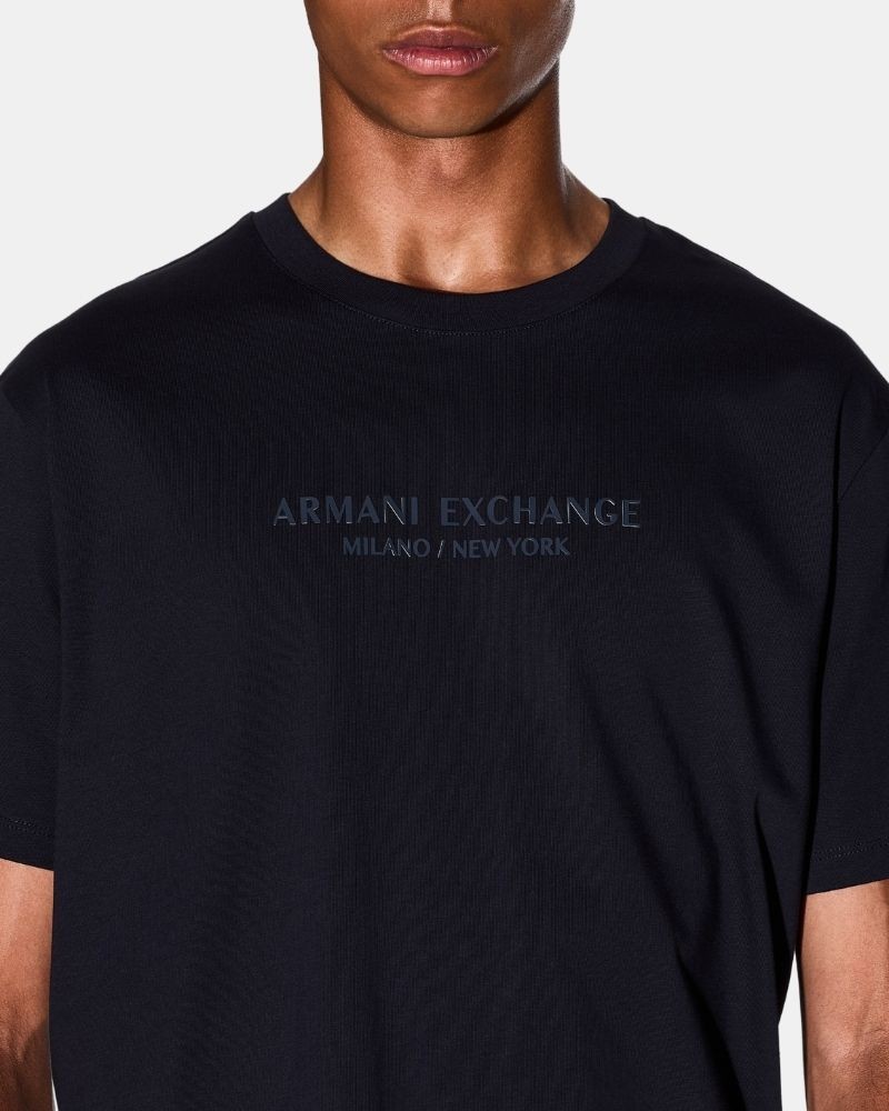 Camisetas de manga curta para homem ARMANI EXCHANGE Verde XM001280 AF10361