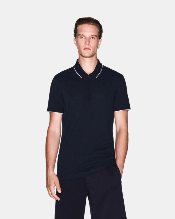 Camisetas de manga curta para homem ARMANI EXCHANGE Verde XM001285 AF10366