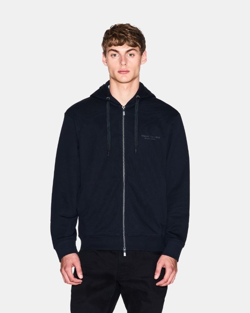 Chaqueta Hoodie Hombre ARMANI EXCHANGE Azul XM001293 AF20934