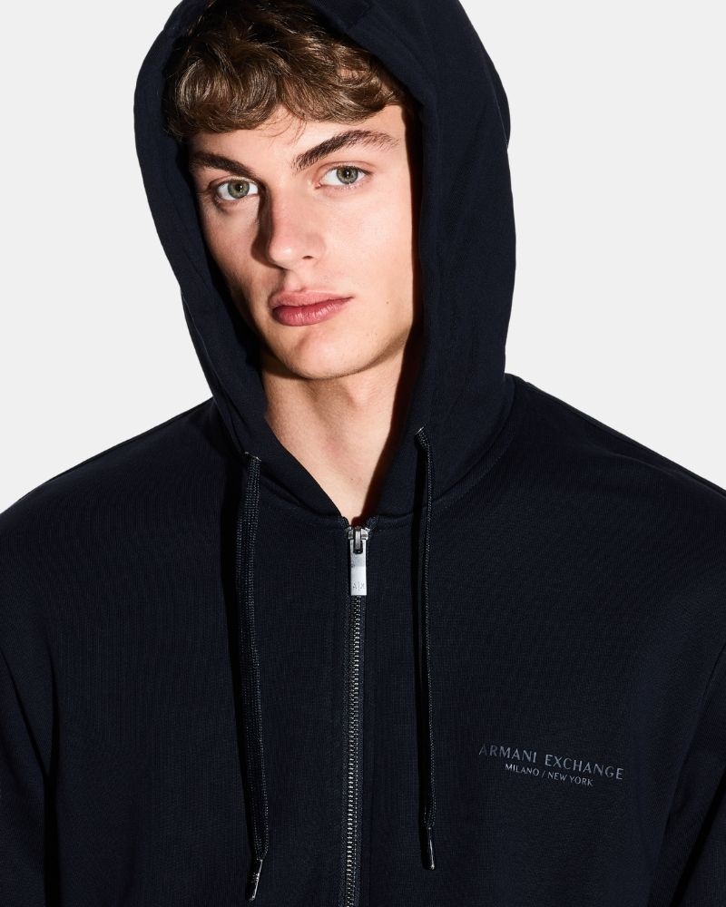 Chaqueta Hoodie Hombre ARMANI EXCHANGE Azul XM001293 AF20934