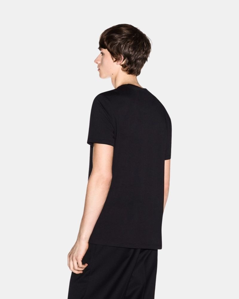 Camisetas de manga curta para homem ARMANI EXCHANGE Azul XM002788 AF10356