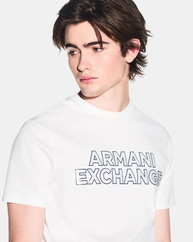 Camisetas Manga curta Homem ARMANI EXCHANGE Branco XM002413 AF10361