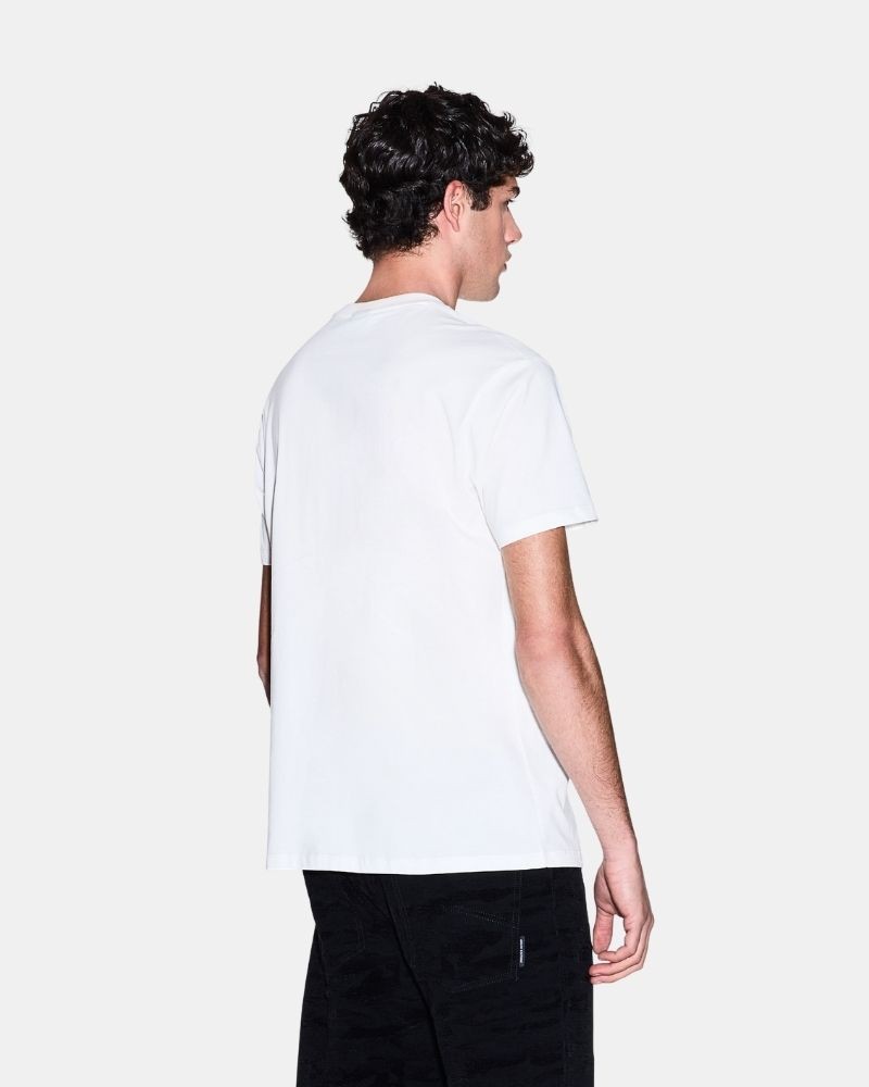 Camisetas de manga curta para homem ARMANI EXCHANGE Branco XM002178 AF12308