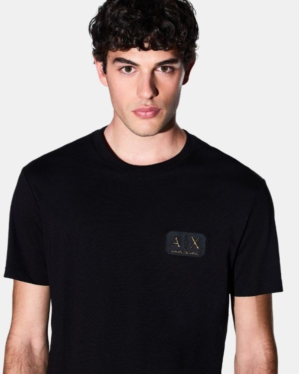 Camisetas de manga curta para homem ARMANI EXCHANGE Preto XM002178 AF12308