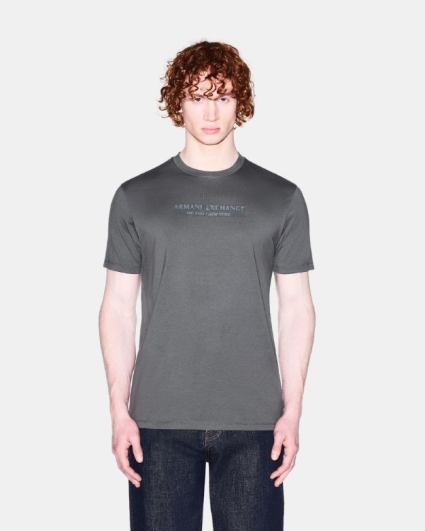 Camisetas de manga curta para homem ARMANI EXCHANGE Bronze XM001280 AF10361