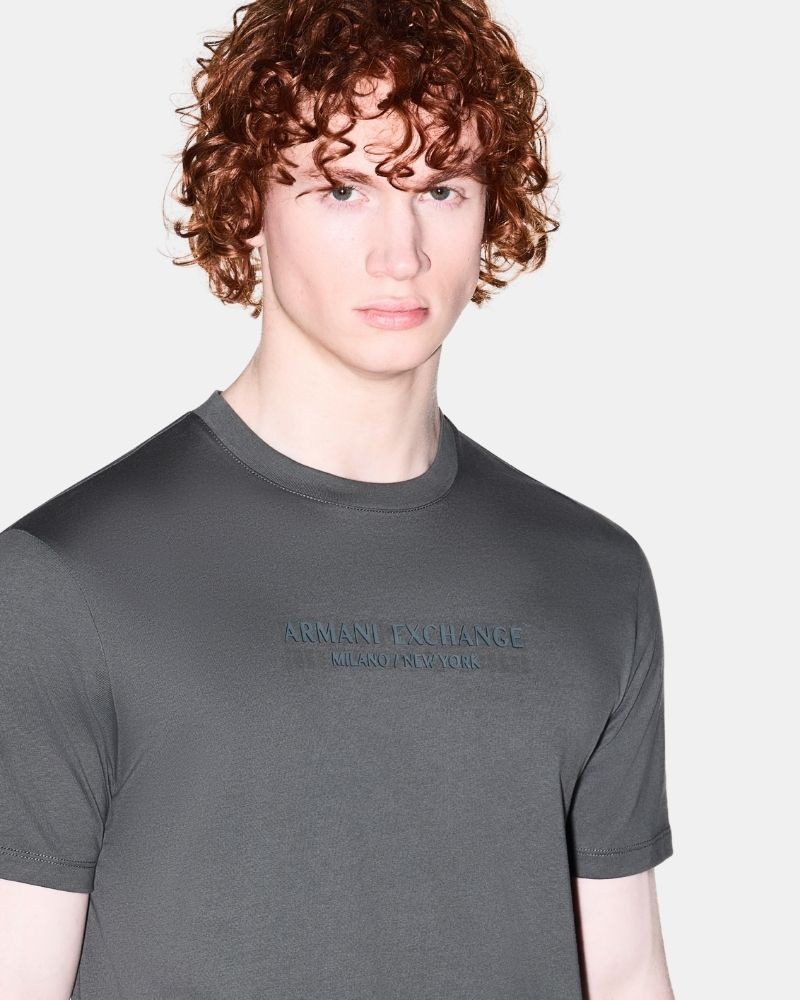 Camisetas de manga curta para homem ARMANI EXCHANGE Bronze XM001280 AF10361