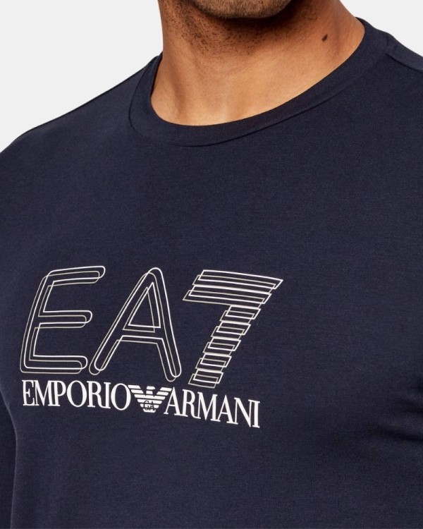 Camisetas Manga larga Hombre EA7 Azul 7M001310 AF10373