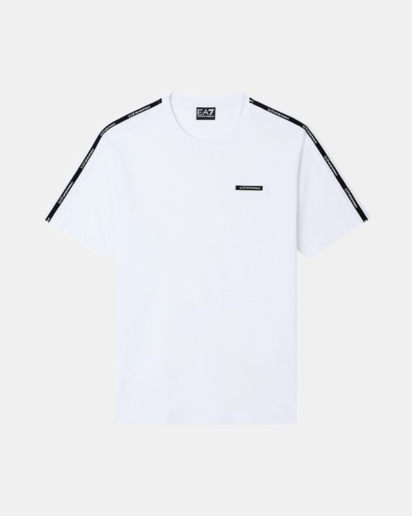 Camisetas de manga curta Homem EA7 Branco 7M001476 AF10375