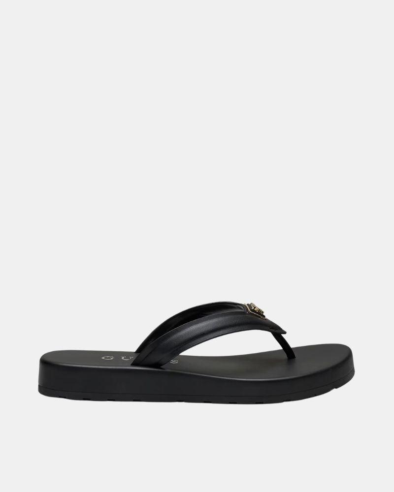 Sandálias de dedo / Chinelos Mulher GUESS Preto FLJCNY ELE24