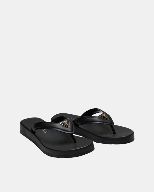 Sandálias de dedo / Chinelos Mulher GUESS Preto FLJCNY ELE24