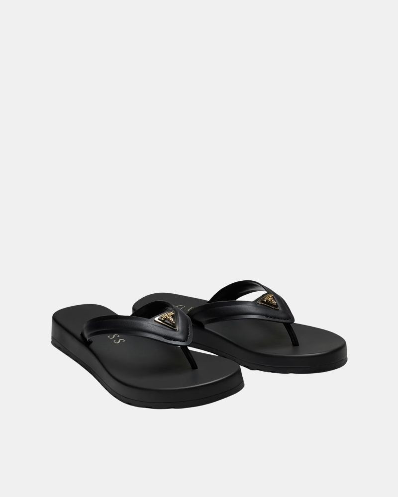 Sandálias de dedo / Chinelos Mulher GUESS Preto FLJCNY ELE24