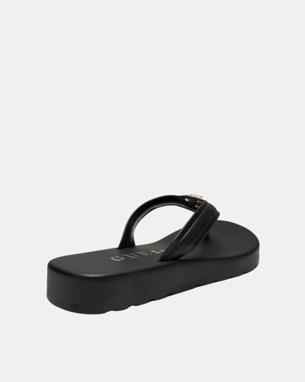 Sandálias de dedo / Chinelos Mulher GUESS Preto FLJCNY ELE24