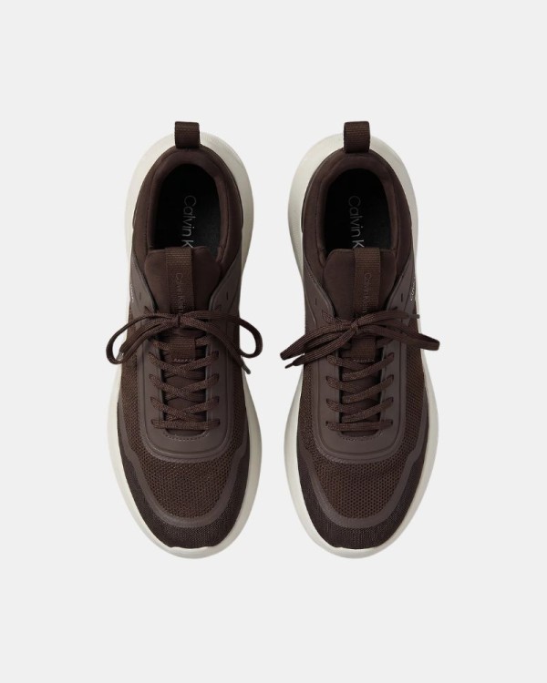 Sapatilhas baixas para homem CALVIN KLEIN castanhas HM0HM02164VH2