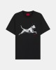 Camisetas Manga Curta Homem HUGO Preto 50564143 DIRUNN