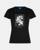 Camisetas de manga curta para mulher Karl Lagerfeld pretas B3W17021