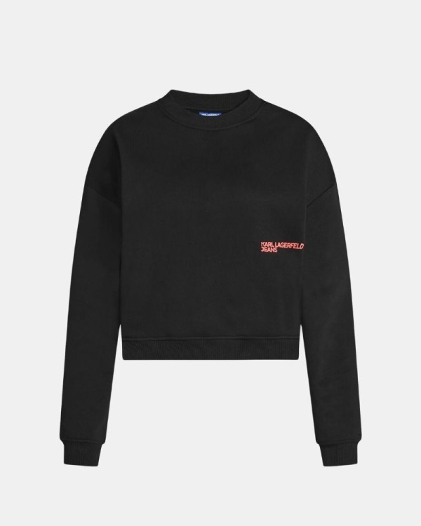 Sweatshirts sem capuz para mulher Karl Lagerfeld Preto B3W20012
