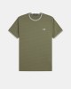 Camisetas Manga corta Hombre FRED PERRY Verde M1588