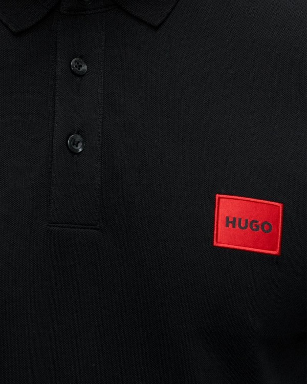 Camisetas manga curta Polos Homem HUGO Preto 50466202 DERESO222