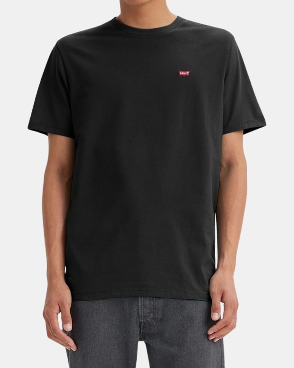 Camisetas de manga curta para homem LEVIS Preto 56605 0009 SS ORIGINAL HM TEE